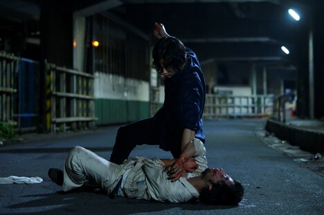 ドラマ「名もなき復讐者 ZEGEN」のワンシーン。