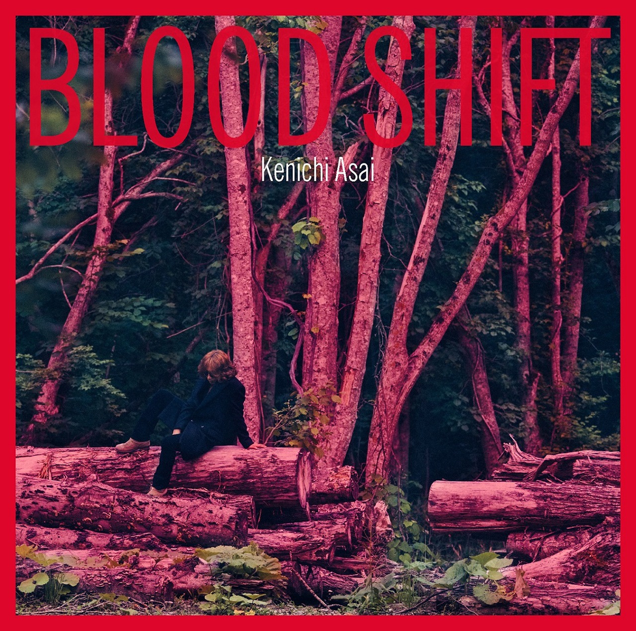 浅井健一「BLOOD SHIFT」通常盤ジャケット