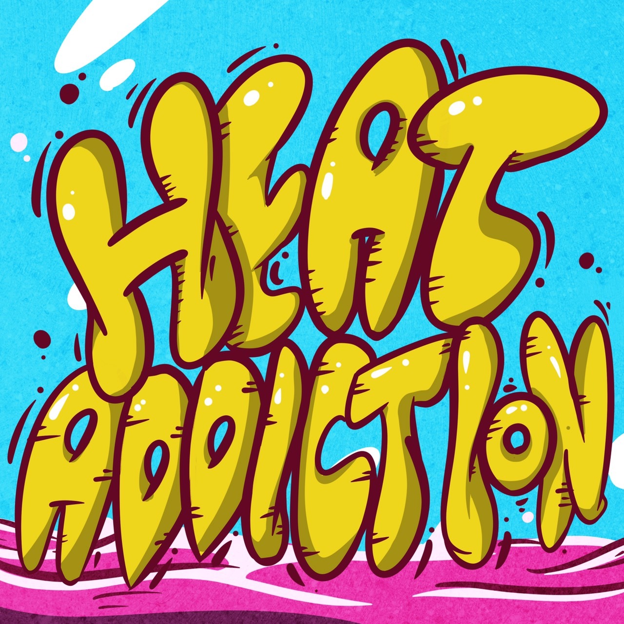パノラマパナマタウン「HEAT ADDICTION ～灼熱中毒～」配信ジャケット