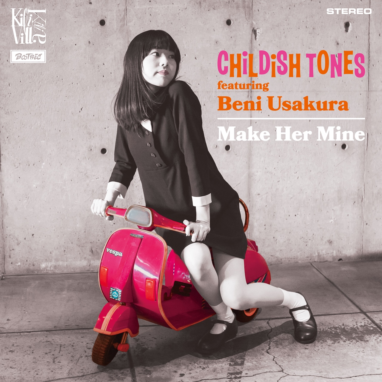 CHILDISH TONES feat.宇佐蔵べに「Make Her Mine」ジャケット