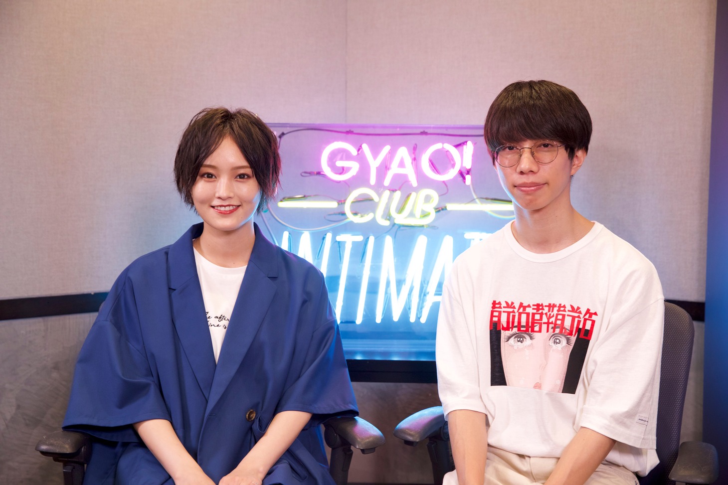 左から山本彩、高橋海（LUCKY TAPES）。