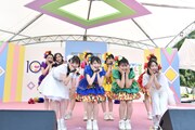 東京女子流とときめき▽宣伝部によるコラボグループ東京▽宣伝部。