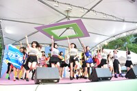 「Hello! Project Special Stage Berryz工房大好きスッペシャル！ ～夏焼雅（PINK CRES.）＆ BEYOOOOONDS ＆ TIF選抜スッペシャルコラボ～」の様子。
