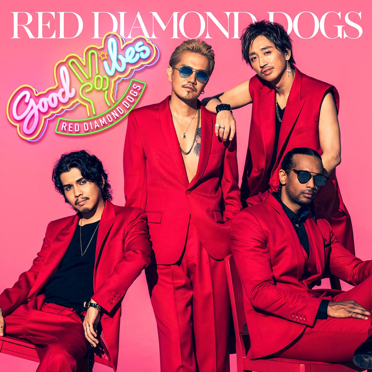 RED DIAMOND DOGS「GOOD VIBES」CDジャケット