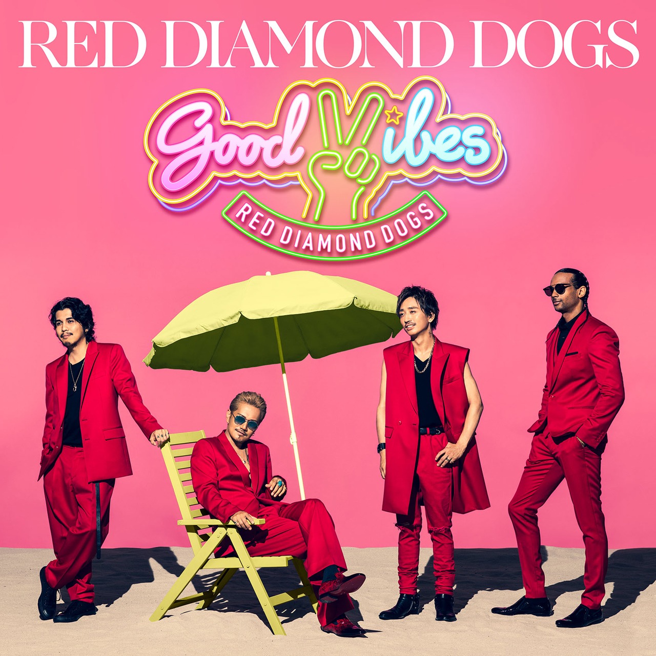 RED DIAMOND DOGS「GOOD VIBES」CD＋DVDジャケット