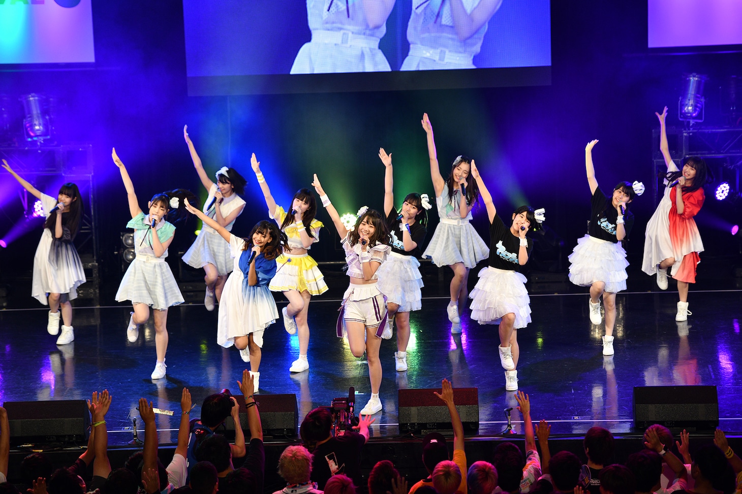 「TOKYO IDOL FESTIVAL 2019」グランドフィナーレの様子。