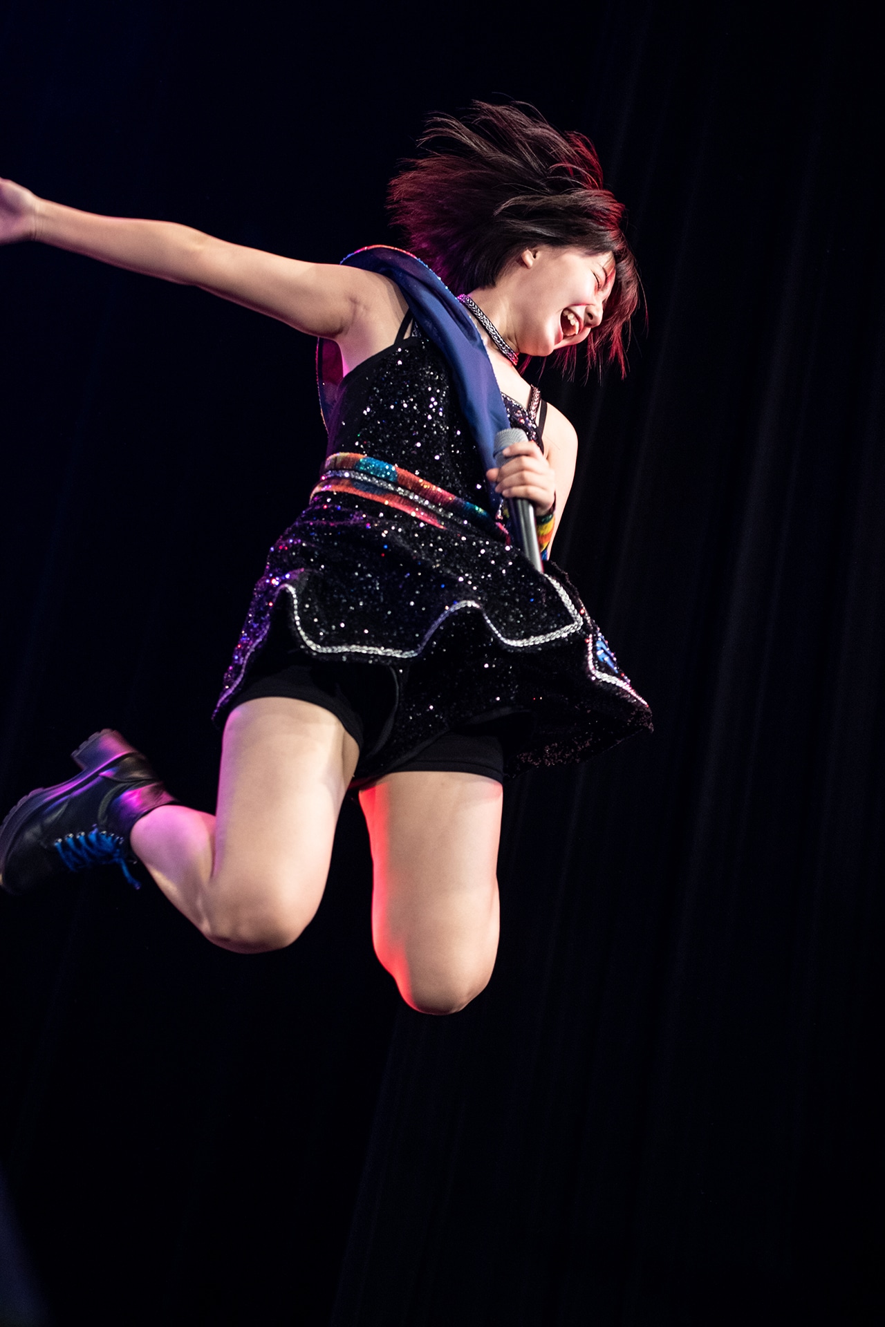 アップアップガールズ（仮）の新井愛瞳。