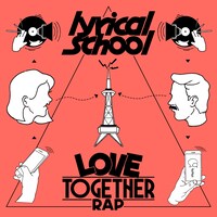 lyrical school「LOVE TOGETHER RAP」配信ジャケット