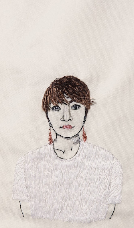 マテリアルクラブの福岡晃子。