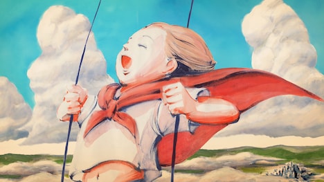 米津玄師「パプリカ」ミュージックビデオのワンシーン。