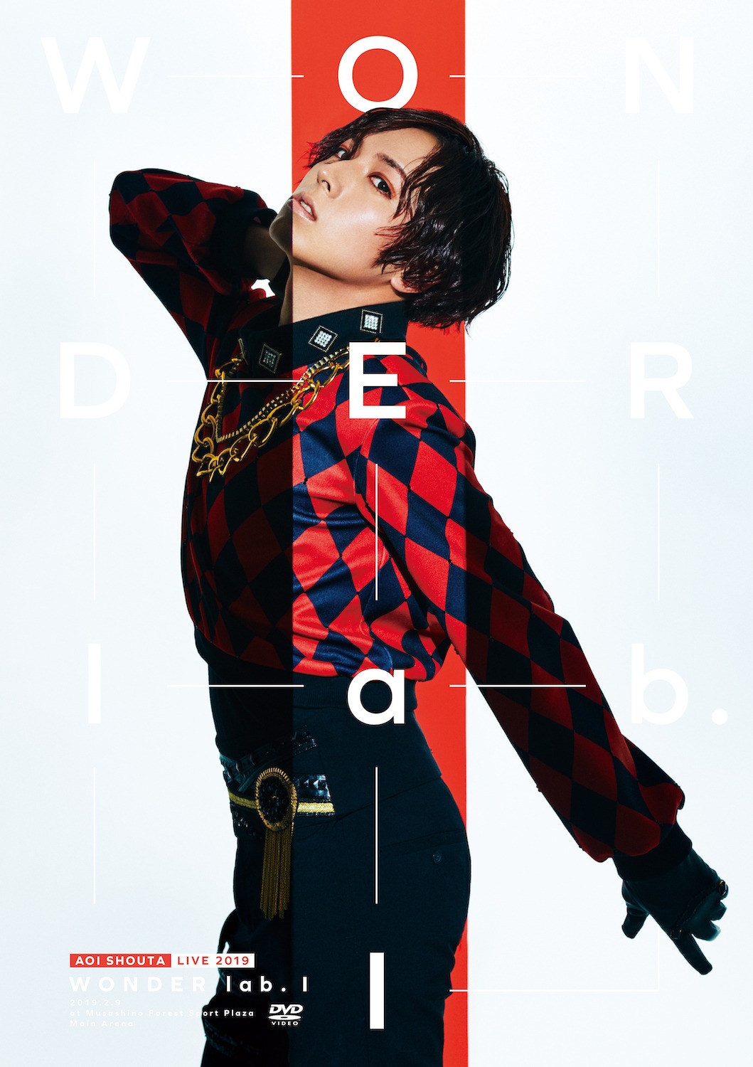 蒼井翔太「蒼井翔太 LIVE 2019 WONDER lab. I」DVDジャケット