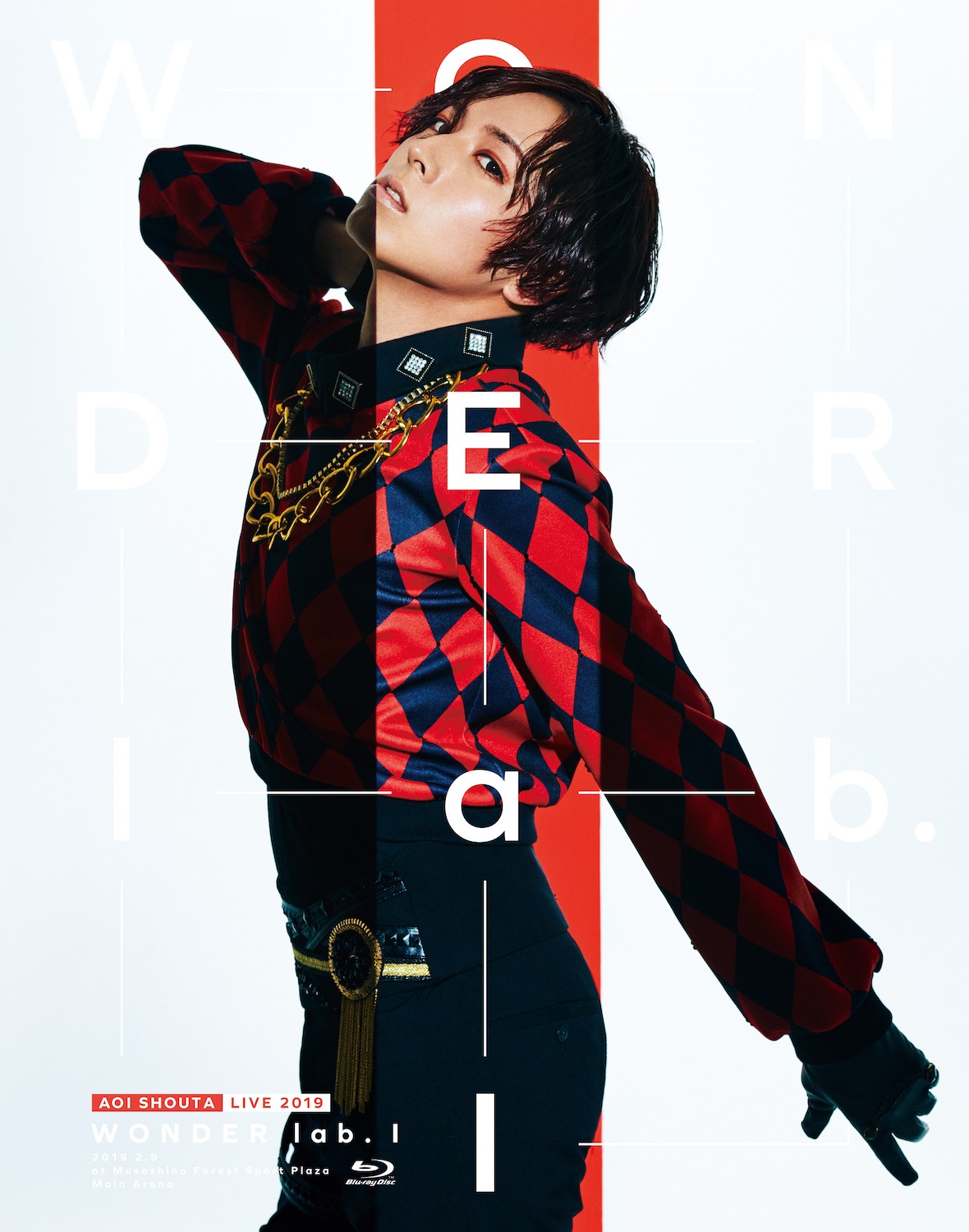 蒼井翔太「蒼井翔太 LIVE 2019 WONDER lab. I」Blu-rayジャケット