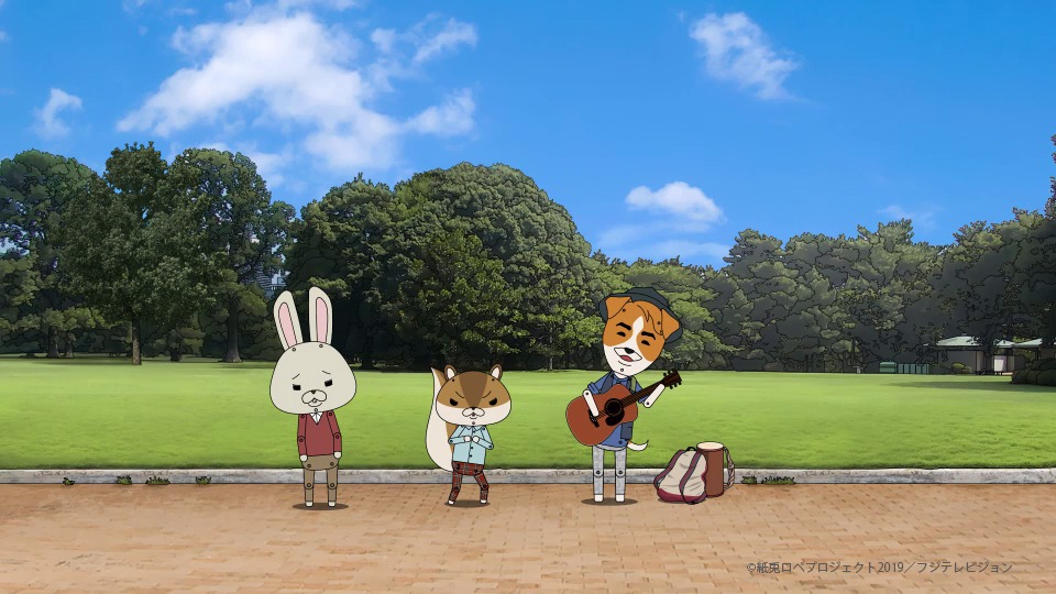 ナオト先輩が登場する「紙兎ロペ 笑う朝には福来たるってマジっすか！？」のエピソード「国境超えソング」より。