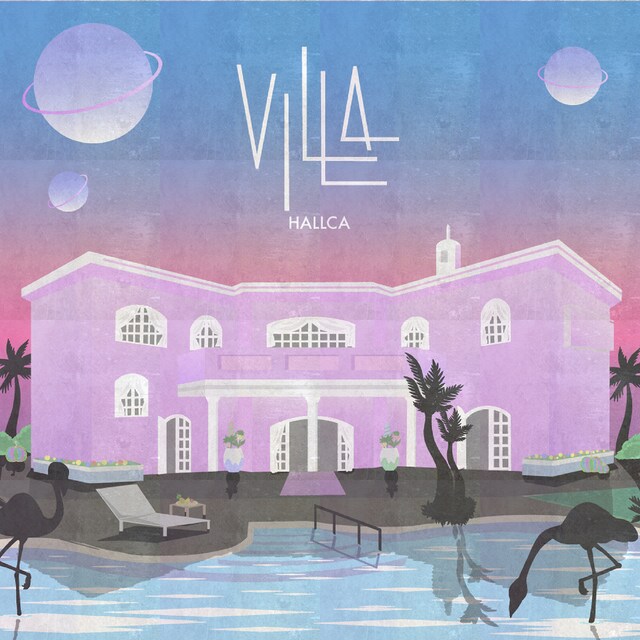 HALLCA「VILLA」ジャケット