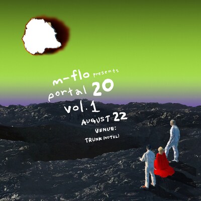 「m-flo presents portal20 vol.1」告知ビジュアル