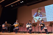 さくら学院「一五一会の授業」2時限目の様子。