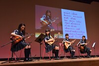 さくら学院「一五一会の授業」3時限目の様子。