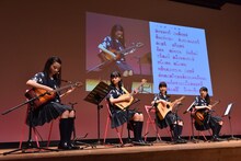 さくら学院「一五一会の授業」3時限目の様子。