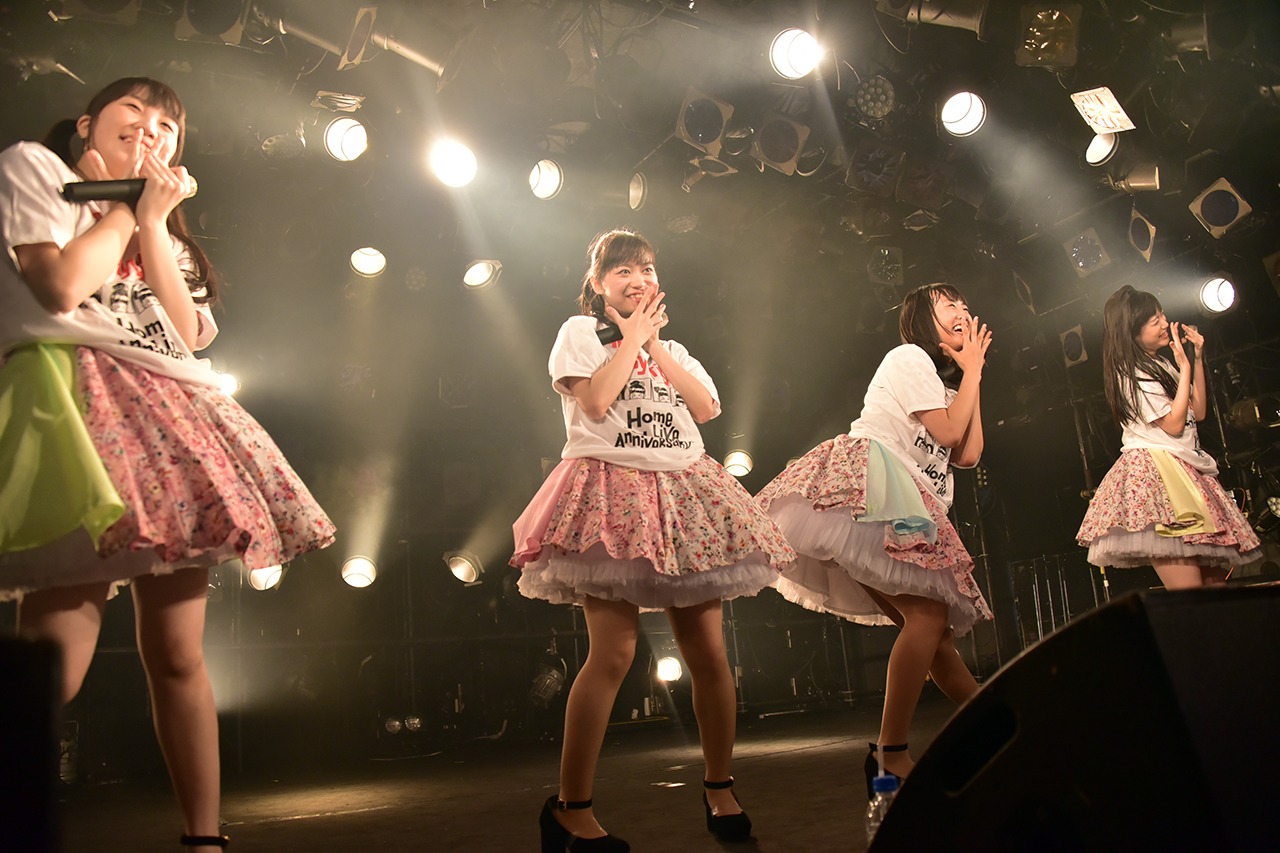 「RYUTist HOME LIVE ～8th Anniversary～ @SHIBUYA CLUB QUATTRO」の様子。