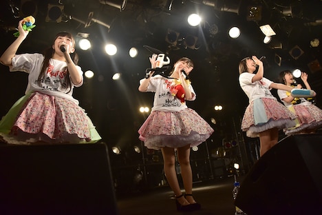 「RYUTist HOME LIVE ～8th Anniversary～ @SHIBUYA CLUB QUATTRO」の様子。