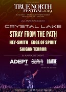 「TRUE NORTH FESTIVAL 2019」出演アーティスト第2弾告知ビジュアル