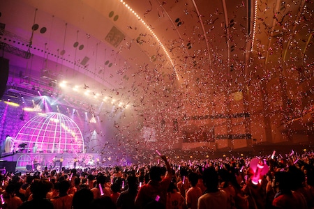 「田村ゆかり LOVE▽LIVE 2019 *Twilight▽Chandelier*」追加公演の様子。