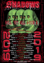 SHADOWS「SELL'EM ALL TOUR II」フライヤー