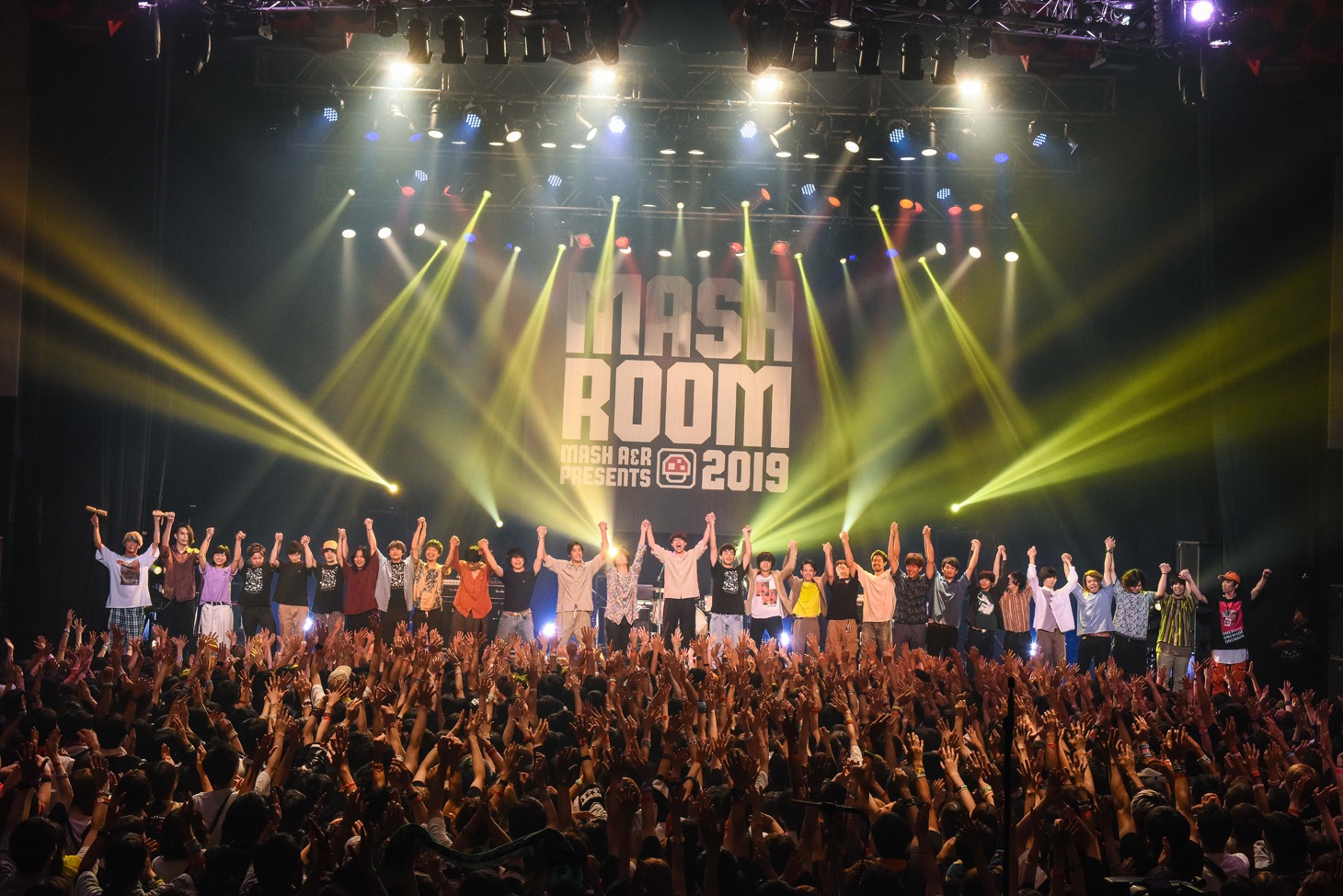 「MASHROOM 2019」アンコールの様子。（Photo by Masanori Fujikawa）