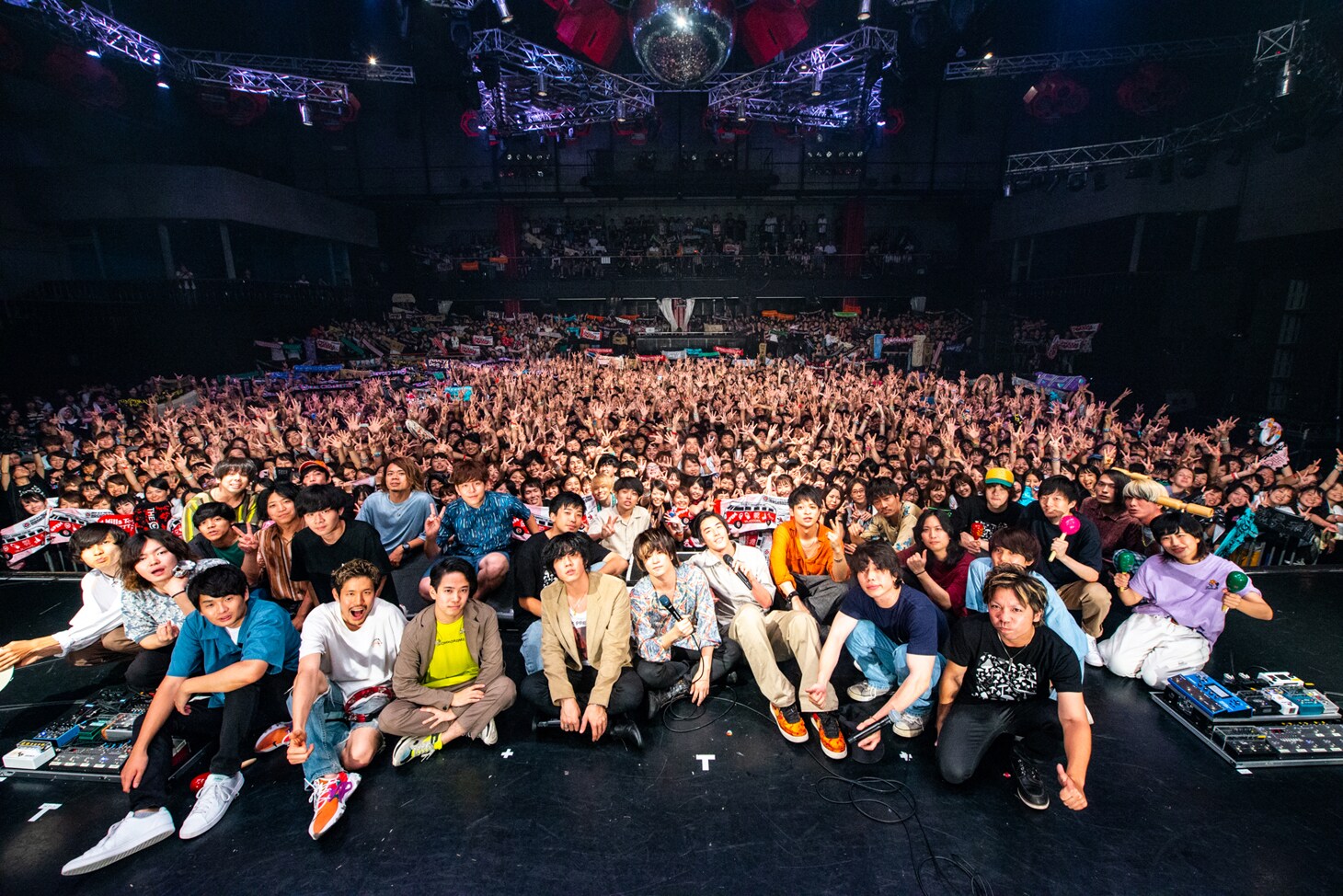 フレデリック、オーラル、テレンら7組が「MASHROOM」で白熱ライブ