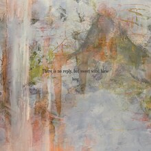 lang「There is no reply, but sweet wind blew」ジャケット