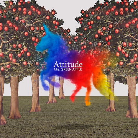 Mrs. GREEN APPLE「Attitude」通常盤ジャケット