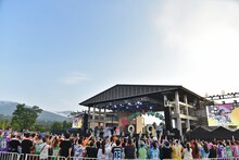 私立恵比寿中学「エビ中 夏のファミリー遠足 略してファミえん令和元年in山中湖」の様子。