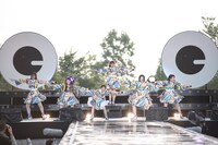 私立恵比寿中学「エビ中 夏のファミリー遠足 略してファミえん令和元年in山中湖」の様子。