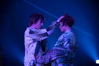 タカシとタクヤ。（撮影：米山三郎、深野輝美）