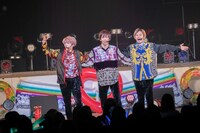 左からユーキ、リョウガ、カイ。（撮影：米山三郎、深野輝美）