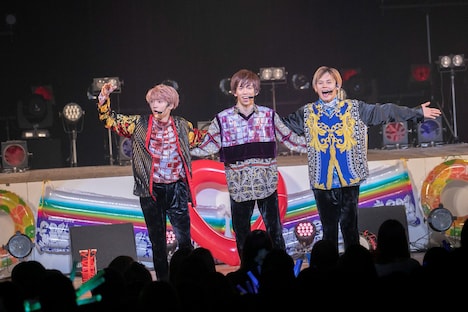 左からユーキ、リョウガ、カイ。（撮影：米山三郎、深野輝美）