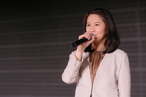 NGT48劇場の早川麻依子支配人。(c)AKS