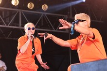 「SUMMER SONIC 2019」でのm-floのライブの様子。