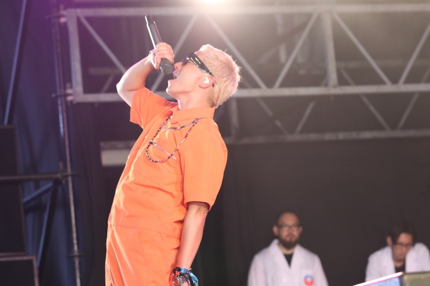 「SUMMER SONIC 2019」でのm-floのライブの様子。