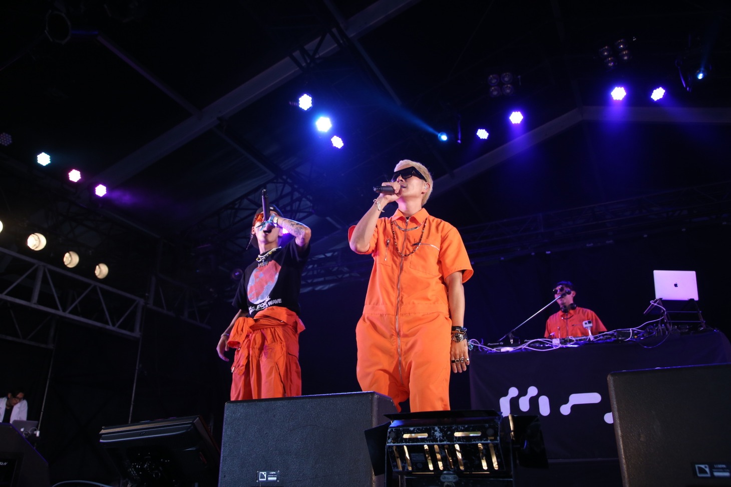 「SUMMER SONIC 2019」でのm-floのライブの様子。