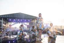 私立恵比寿中学「エビ中 夏のファミリー遠足 略してファミえん 令和元年 in 山中湖」の様子。