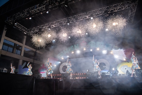 エアバーストが炸裂するステージ。