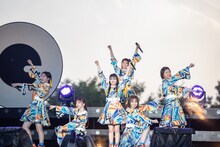 2019年「エビ中 夏のファミリー遠足 略してファミえん令和元年 in 山中湖」の様子。