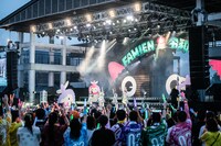 私立恵比寿中学「エビ中 夏のファミリー遠足 略してファミえん 令和元年 in 山中湖」の様子。