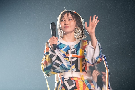 安本彩花（今年8月に開催された「エビ中 夏のファミリー遠足 略してファミえん令和元年in山中湖」出演時の様子）