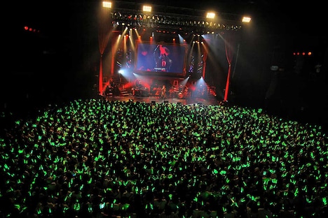 うらたぬき「Uratanuki Birthday Live~Unlimited~」東京公演の様子。(撮影:岡本麻衣)