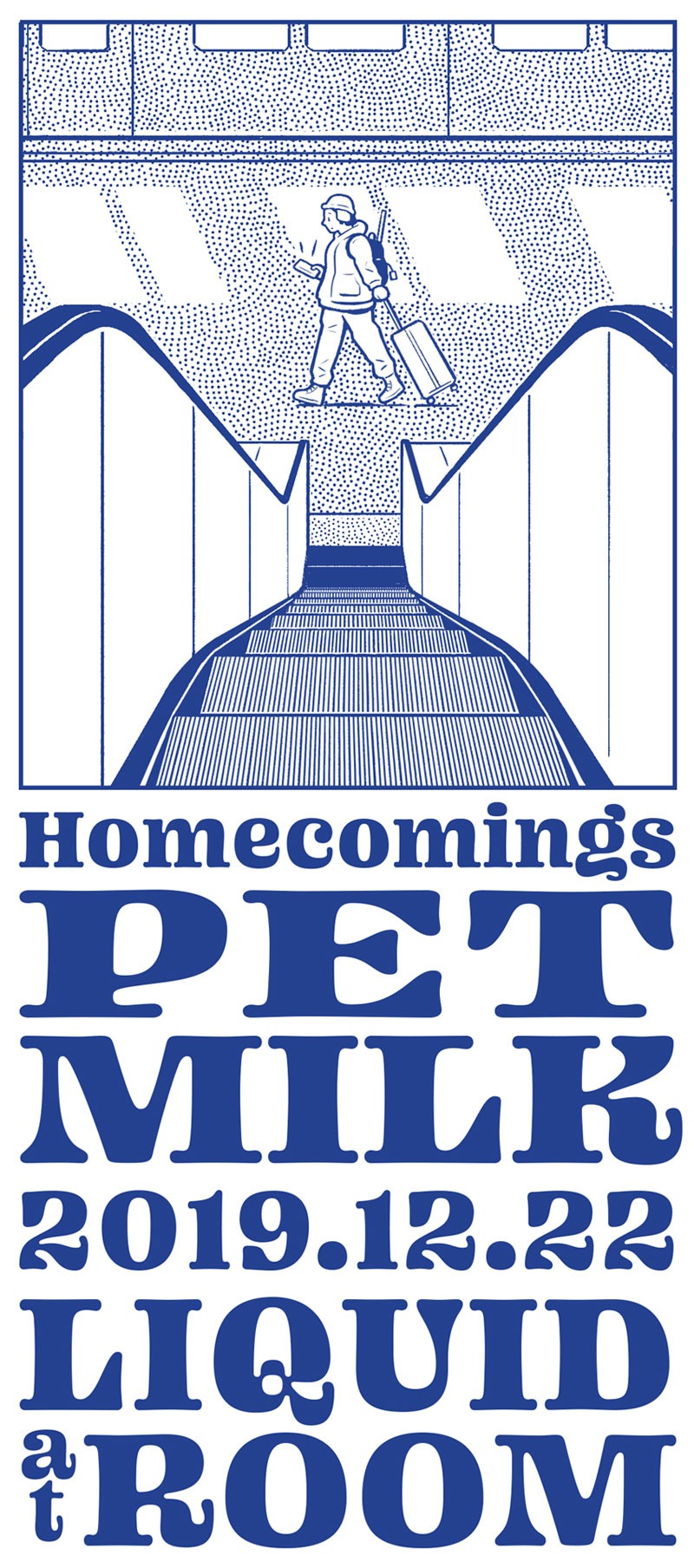Homecomings presents「PET MILK」フライヤー