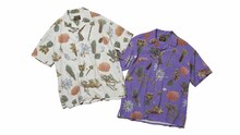 Tempalay×MR.OLIVE「CACTUS COLLAGE ALOHA SHIRT」