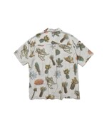 Tempalay×MR.OLIVE「CACTUS COLLAGE ALOHA SHIRT」（ベージュ / うしろ）