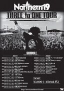 Northern19「THREE to ONE TOUR」フライヤー